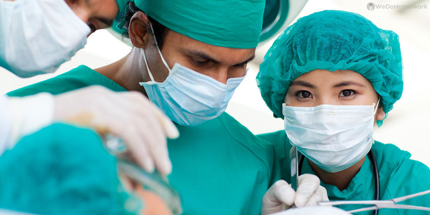 Surgeon During Surgery